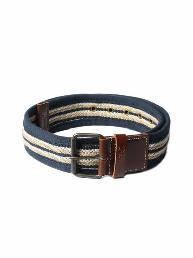 Wrangler Men Canvas Navy Blue Belt