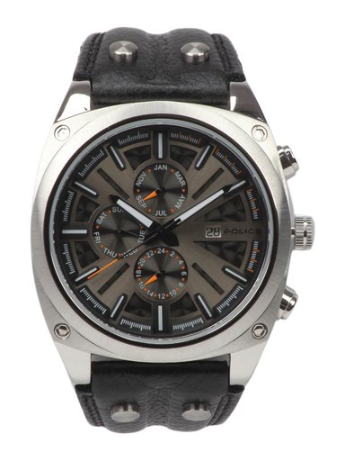 Police Men Black Dial Chronograph Watch PL12699JS-02