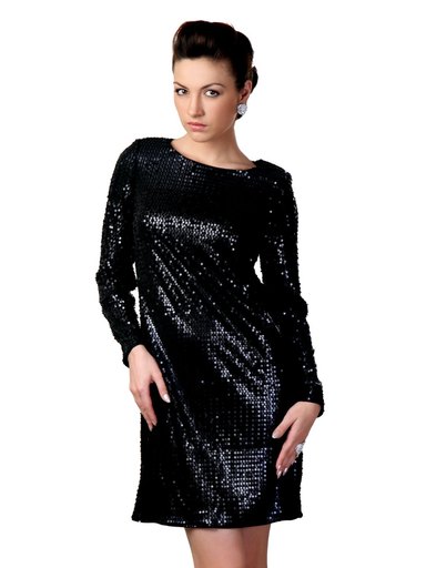 Avirate Black Dress