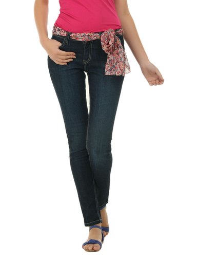 Jealous 21 Women Navy Blue Jeans
