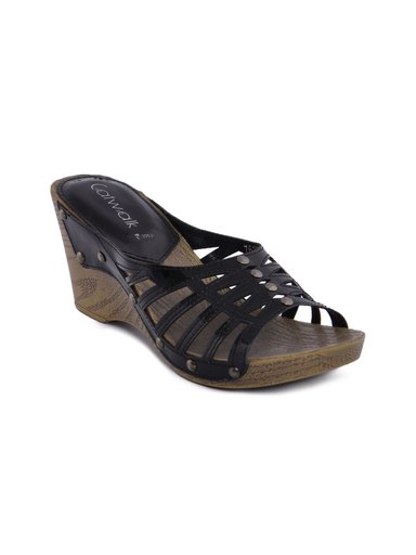 Catwalk Women Casual Black Heels