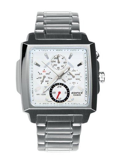 CASIO Edifice Men White Dial Watch ED309