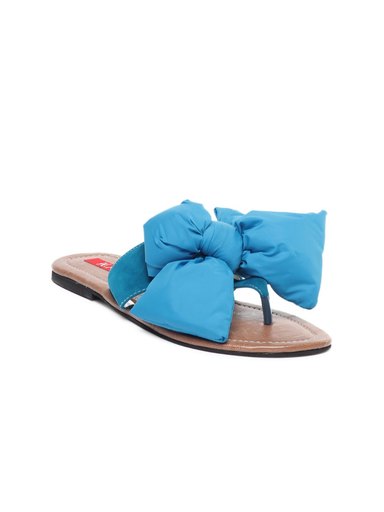 HM Women Blue Flats