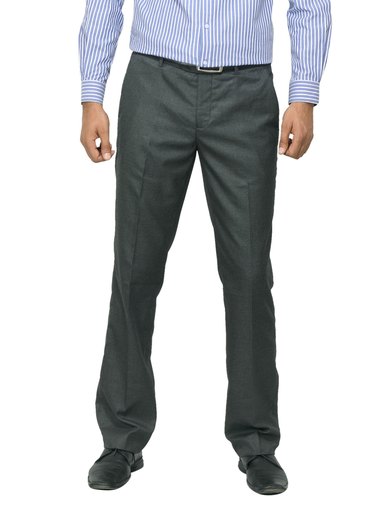 Genesis Men Charcoal Trousers