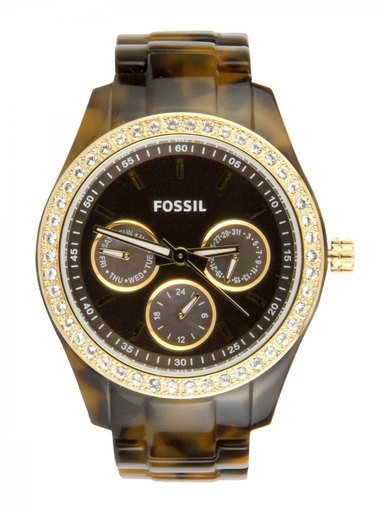 Fossil Women Brown Dial Watch ES2795