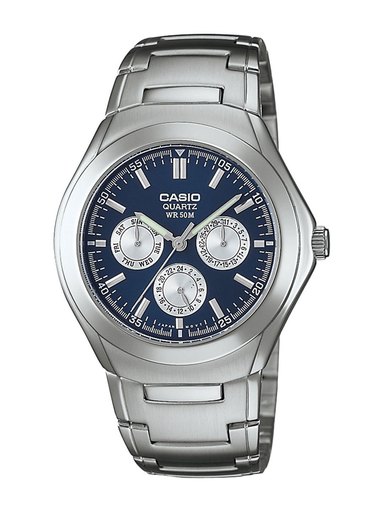CASIO ENTICER Men Black Dial Analogue Watch A390