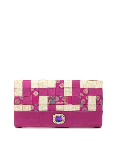 Rocia Women Purple Clutch