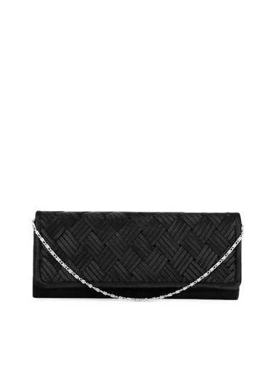 ToniQ Women Black Clutch