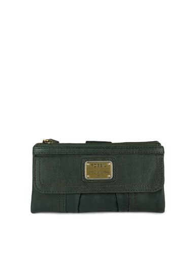 Fossil Women Teal Green Wallet