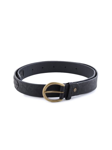 Lino Perros Women Solid Black Belt