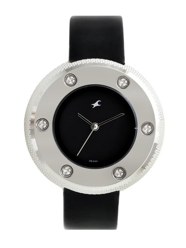 Fastrack Women Black Dial Watch