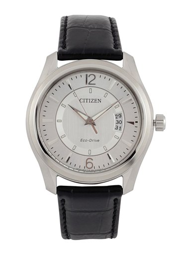 Citizen Men White Dial Eco-Drive Watch