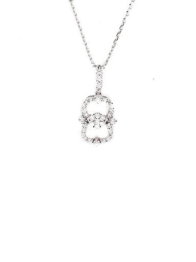 Lucera Silver Pendant With Chain