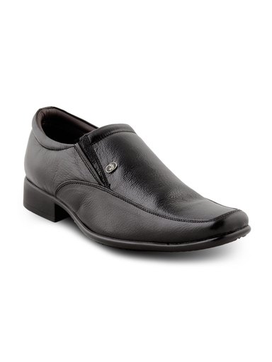 Buckaroo Men Flores Black Formal Shoes