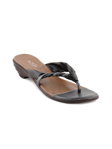 Rocia Women Black Flats