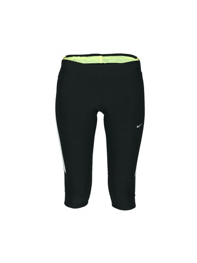 Nike Women Black Capris