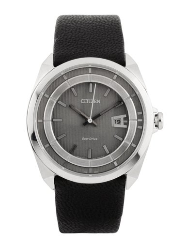 Citizen Men Grey Dial Eco-Drive Watch AW1070-04H