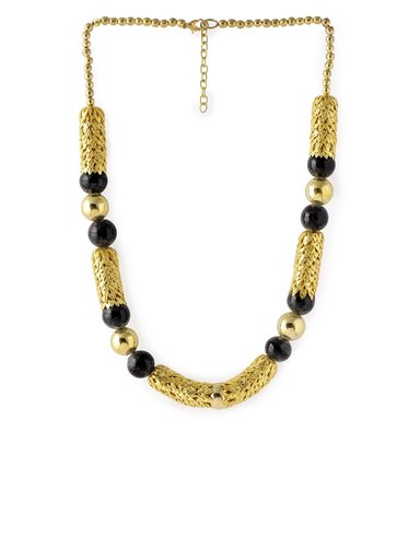 Pitaraa Golden Fish Scale Necklace