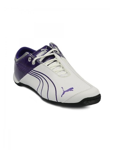Puma Women's Future Cat White Purple Shoe