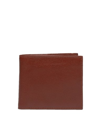 OTLS Men Brown Zebra Wallet