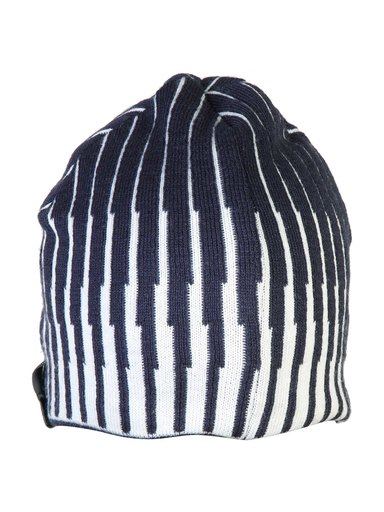 Proline Men Navy & White Patterned Beanie