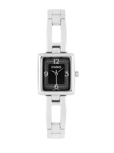 CASIO ENTICER Women Black Dial Analogue Watch A635