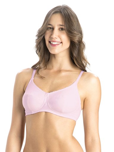 Jockey Essence Pink Full-Coverage Slim Fit Bra 1615-0105