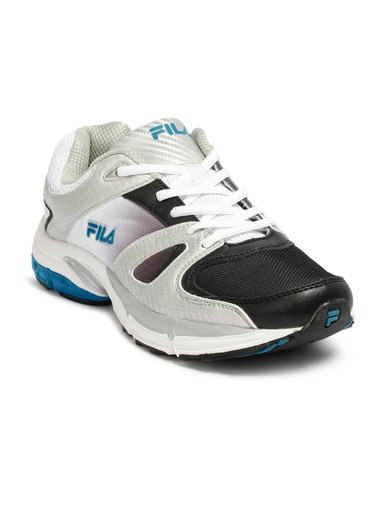 Fila Men Impact Black & White Sports Shoes