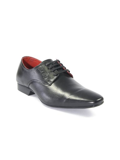 Red Tape Men Black Formal Shoes
