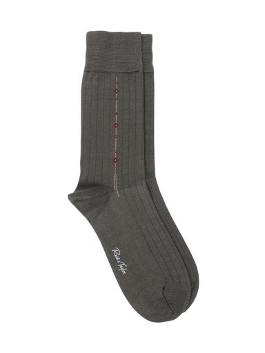 Reid & Taylor Men Grey Socks