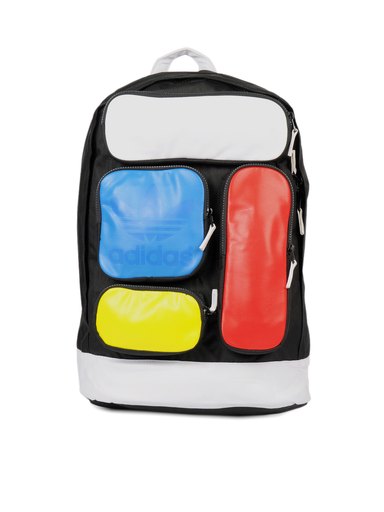 ADIDAS Originals Unisex ST Patch Black Backpacks