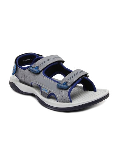 Gliders Men Grey Sports Sandals