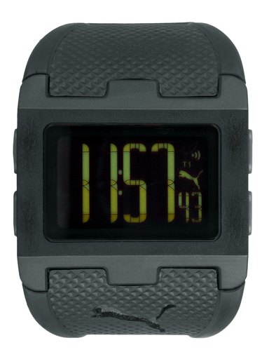 Puma Men Flux L Black Watches