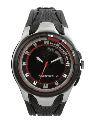 Fastrack Men Black Dial Watch