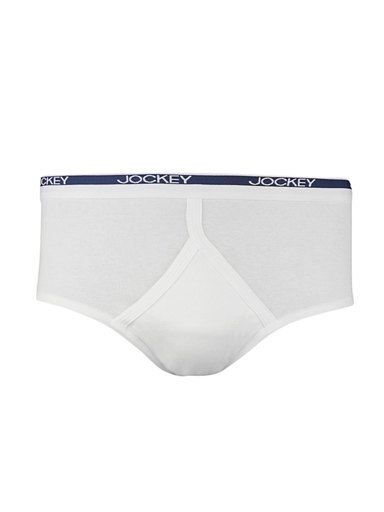 Jockey MODERN CLASSIC Men White Y Front Briefs 2007