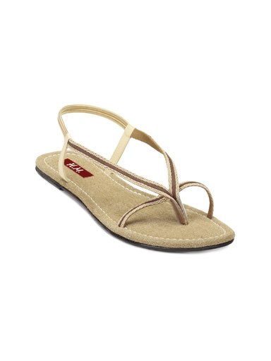 HM Women Beige Flats