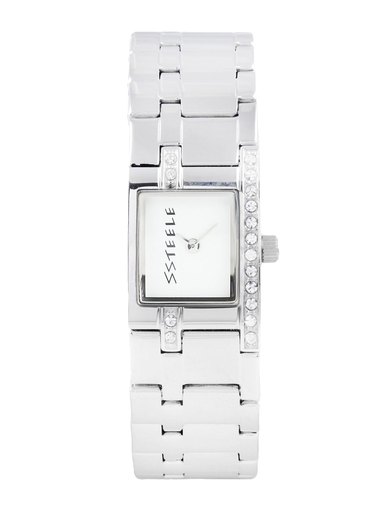 Maxima Women White Dial Watch