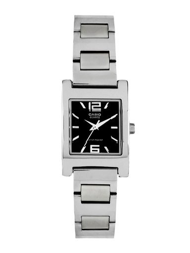 CASIO ENTICER Women Black Dial Watch A253 LTP-1283D-1ADF