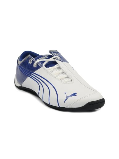 Puma Women's Future Cat M1 White Blue Shoe