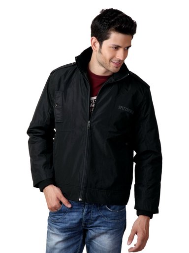 Just Natural Men Black Jacket
