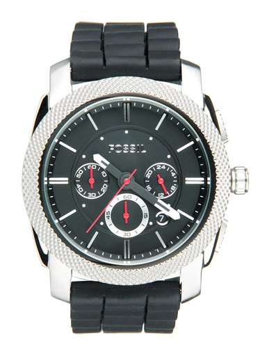 Fossil Men Black Dial Chronograph Watch FS4572