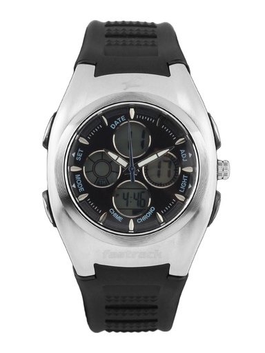 Fastrack Men Black Dial Watch