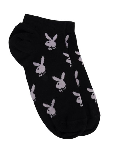Playboy Women Black Socks