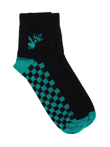 Playboy Men Black Socks
