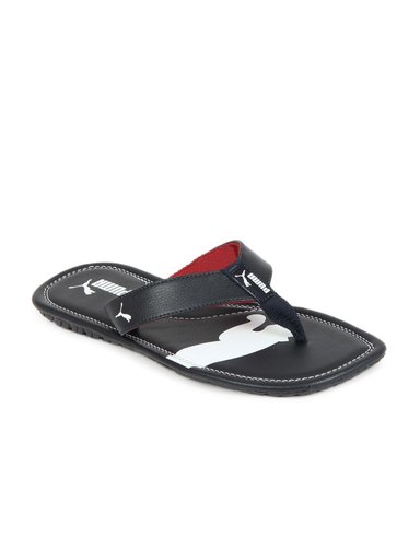 Puma Men Navy Blue Drifter Cat II Flip Flops