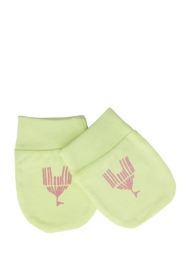 Madagascar 3 Infant Girls Light Green Mittens