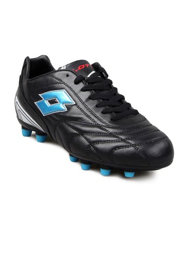 Lotto Men's Play Off Black Blue Shoe