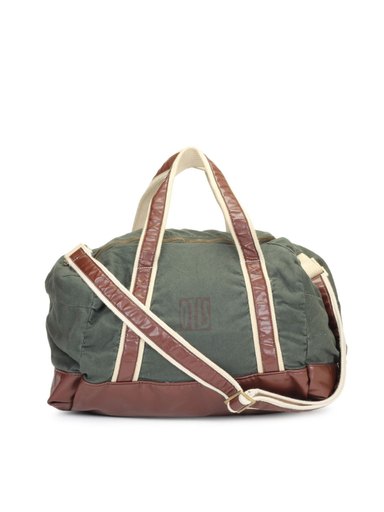 OTLS Unisex Olive Green Duffle Bag