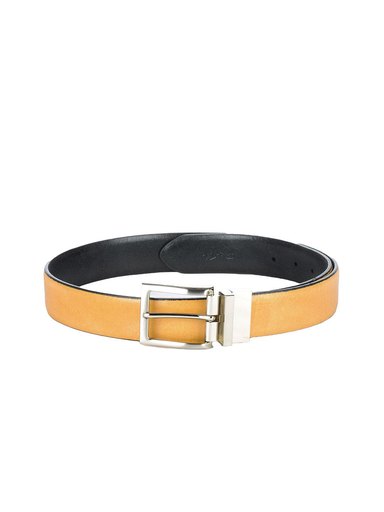 Reid & Taylor Men Black & Brown Reversible Belt