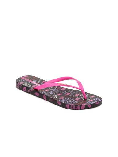 iPanema Women Black Flip Flops